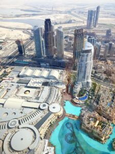 Skats No Burj Khalifa Dubajā Solvita