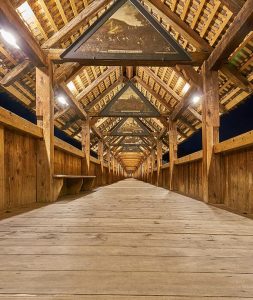 Lucernas ezera koka tilts, Šveice, Pixabay.com