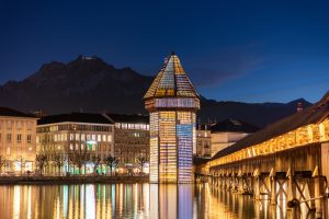 Lucernas ezera ūdens tornis, Šveice, Pixabay.com